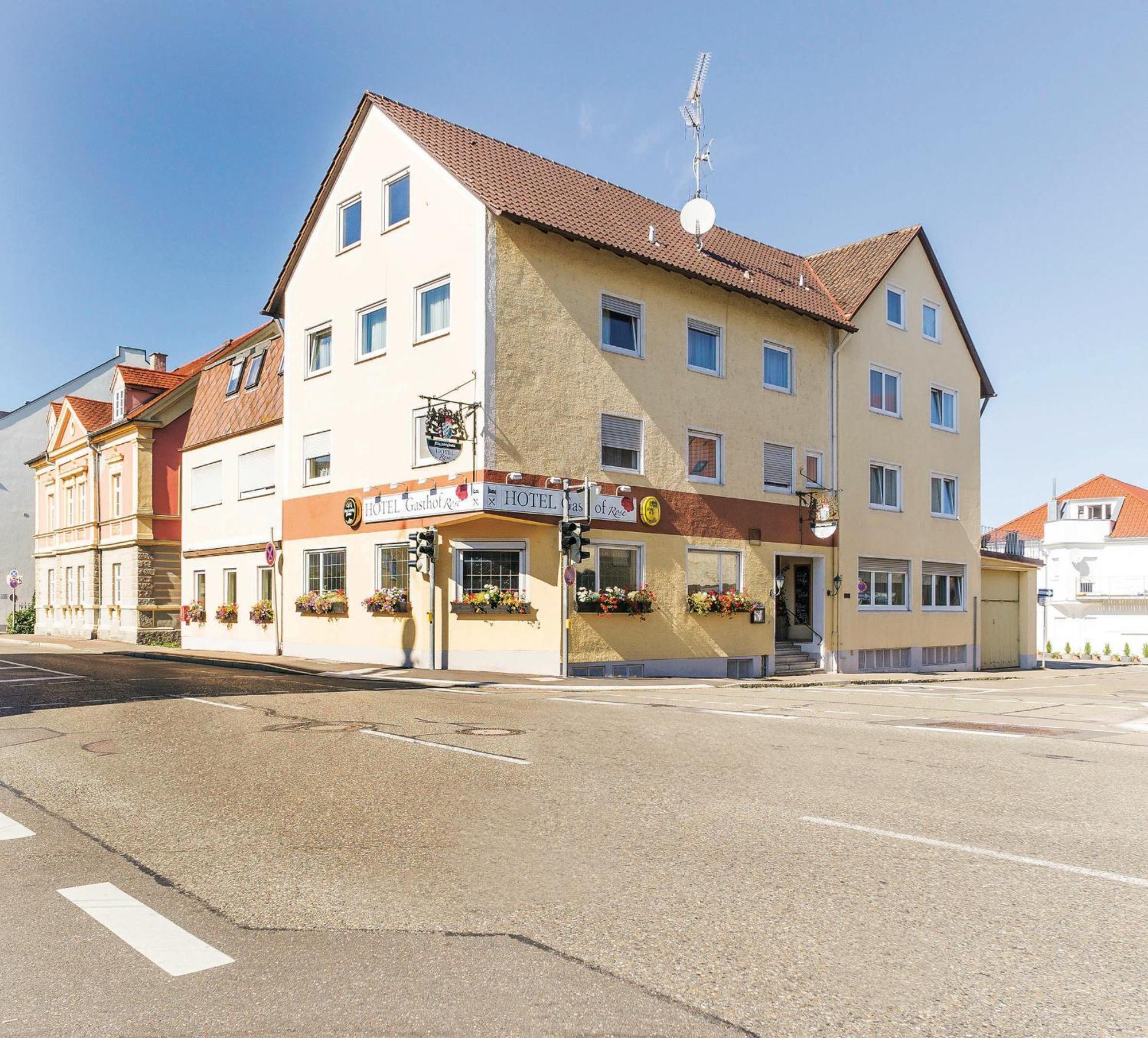 גונצבורג Hotel Gasthof Rose מראה חיצוני תמונה